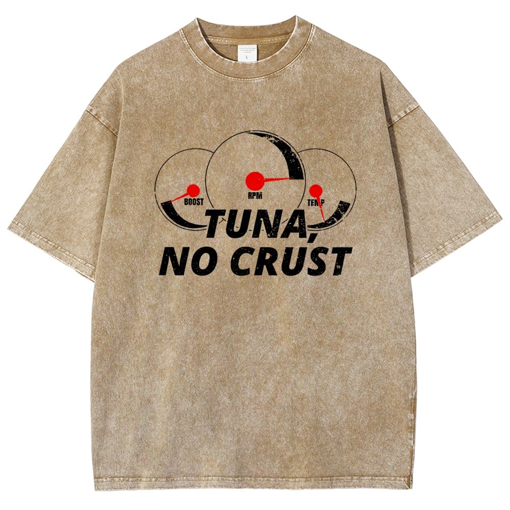 TUNA. NO CRUST Vintage Distressed T-shirt