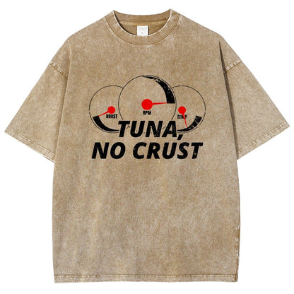 TUNA. NO CRUST Vintage Distressed T-shirt