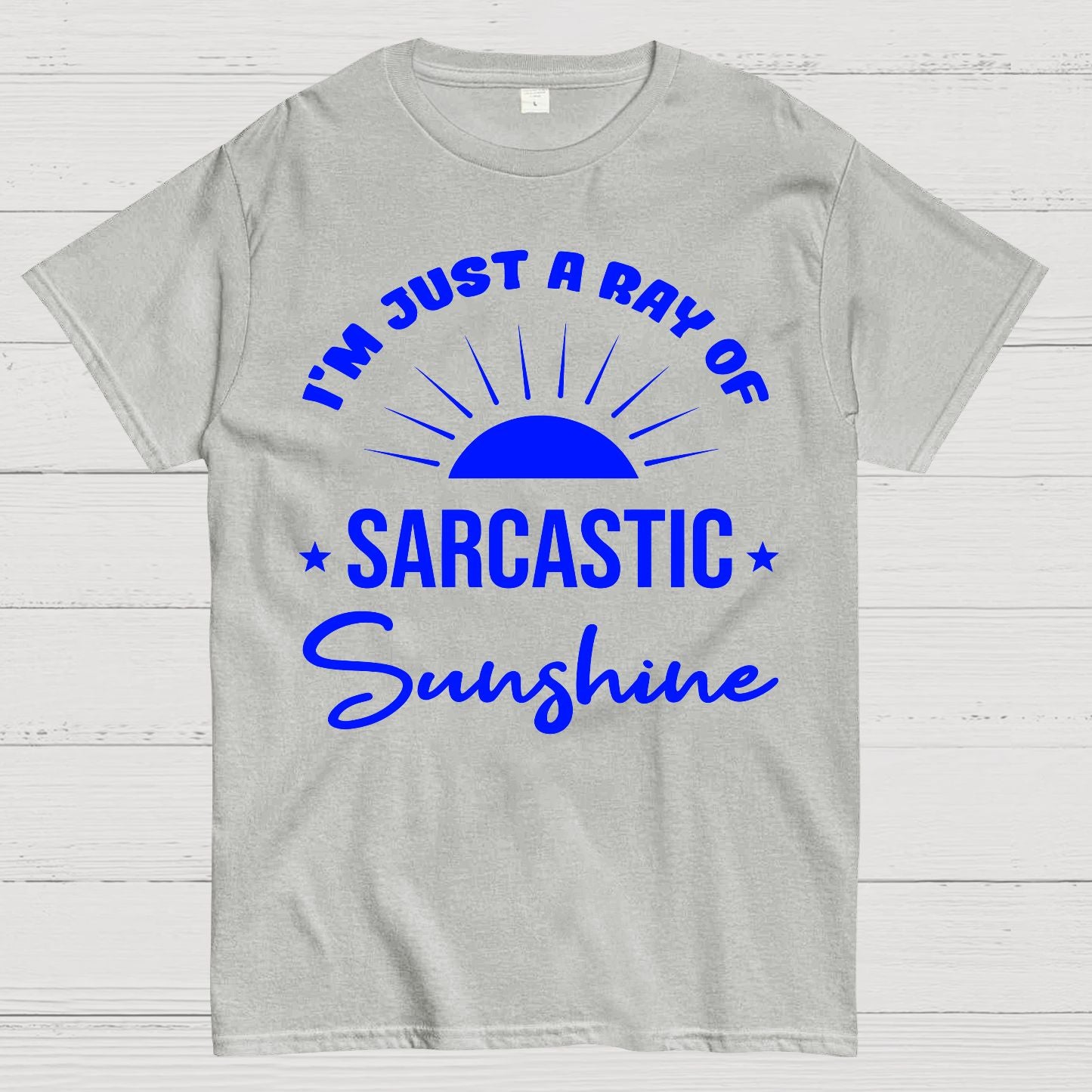 I'm Just A Ray Of Sarcastic Sunshine Funny Sarcastic Sayings Geek T-Shirt