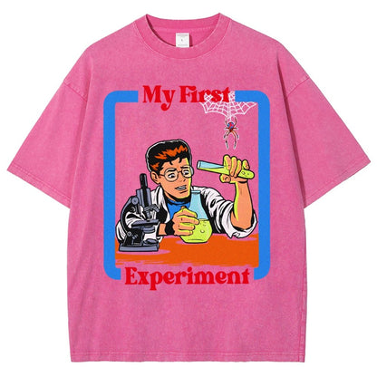 My First Experiment Vintage Distressed T-shirt