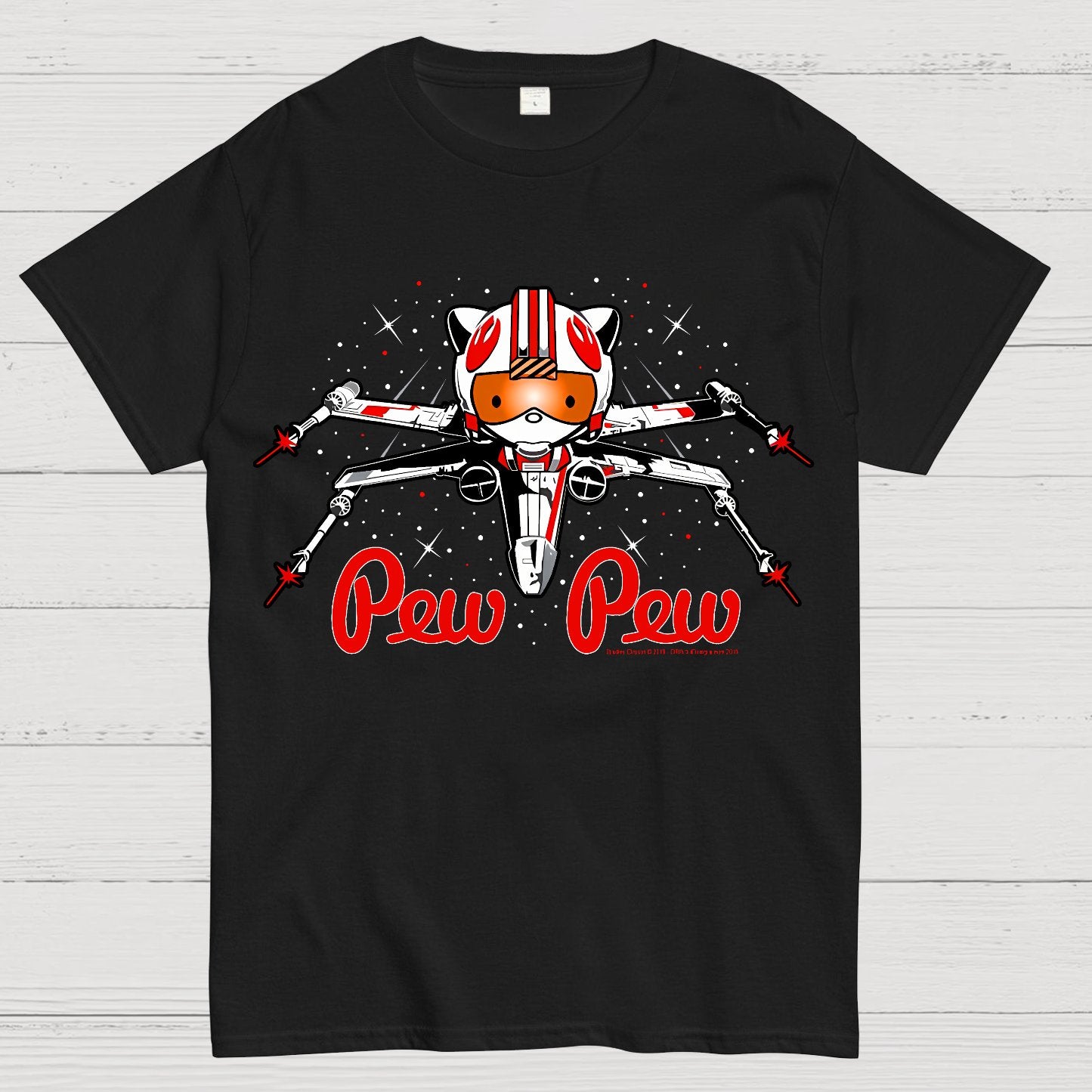 Wild Cat Standby Geek T-Shirt