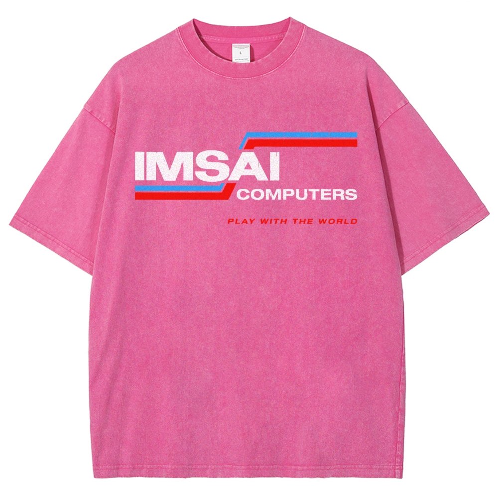 IMSAI Computers Vintage Distressed T-shirt