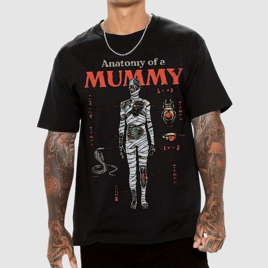 Mummy Anatomy Geek T-Shirt