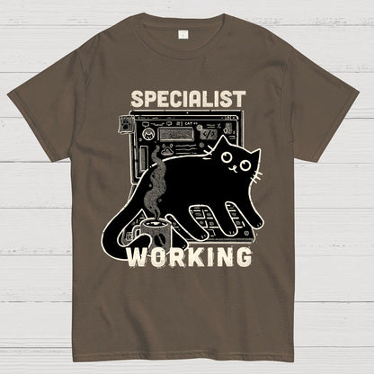 Specialist Working Geek T-Shirt