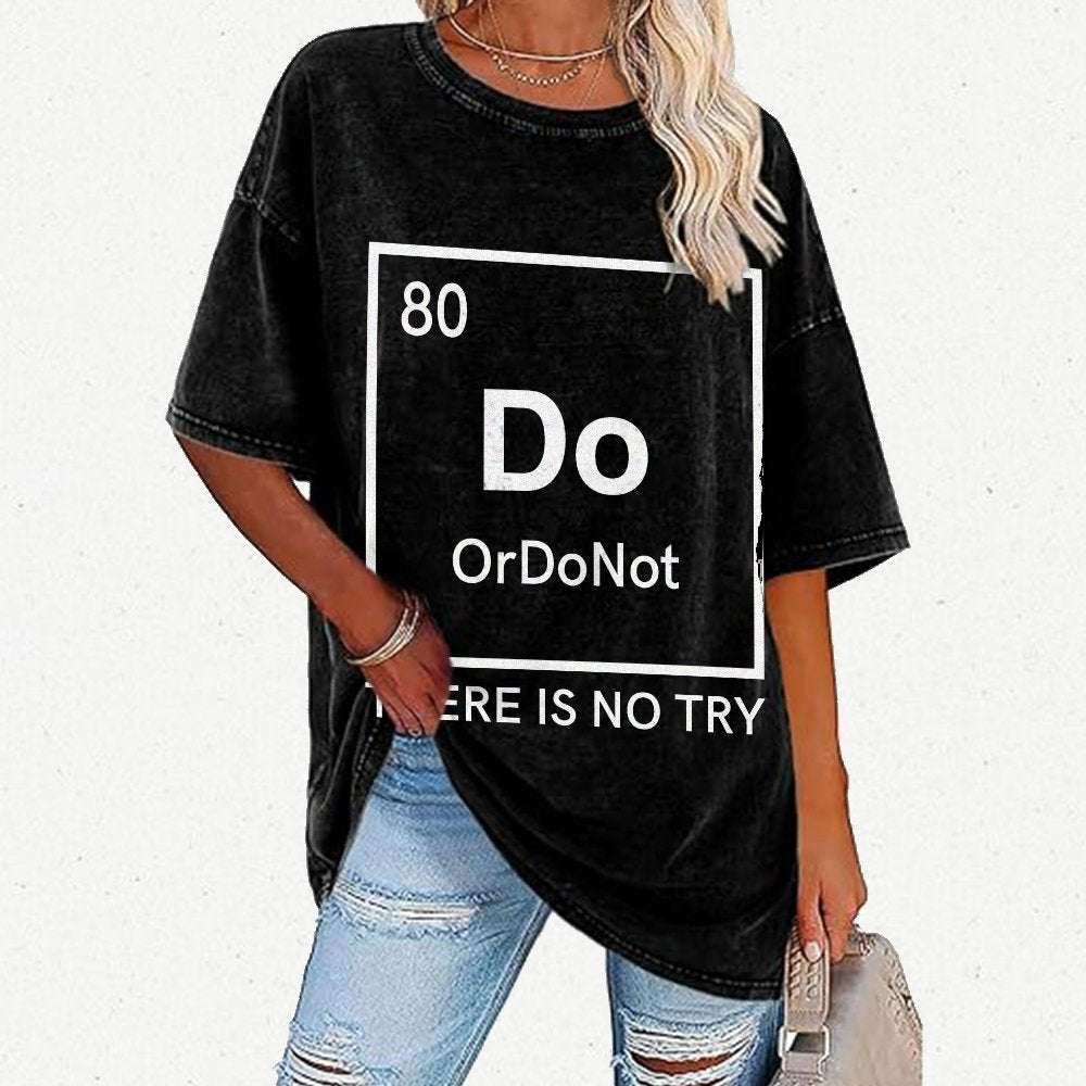 Element of Widsom Vintage Distressed T-shirt