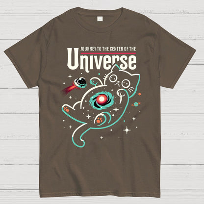 Journey to the Center of the Universe Geek T-Shirt