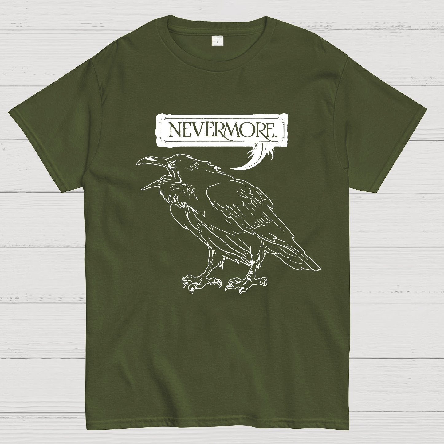 Nevermore Raven Geek T-Shirt
