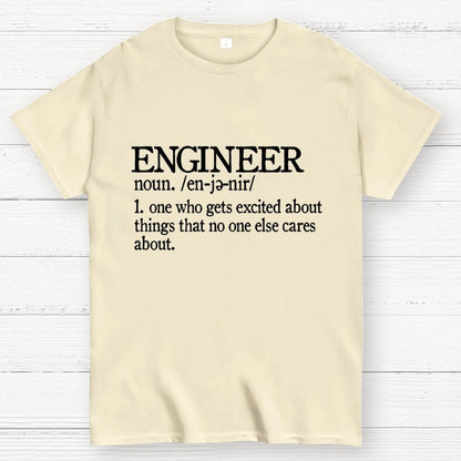 Funny Engineer Definition Geek T-Shirt