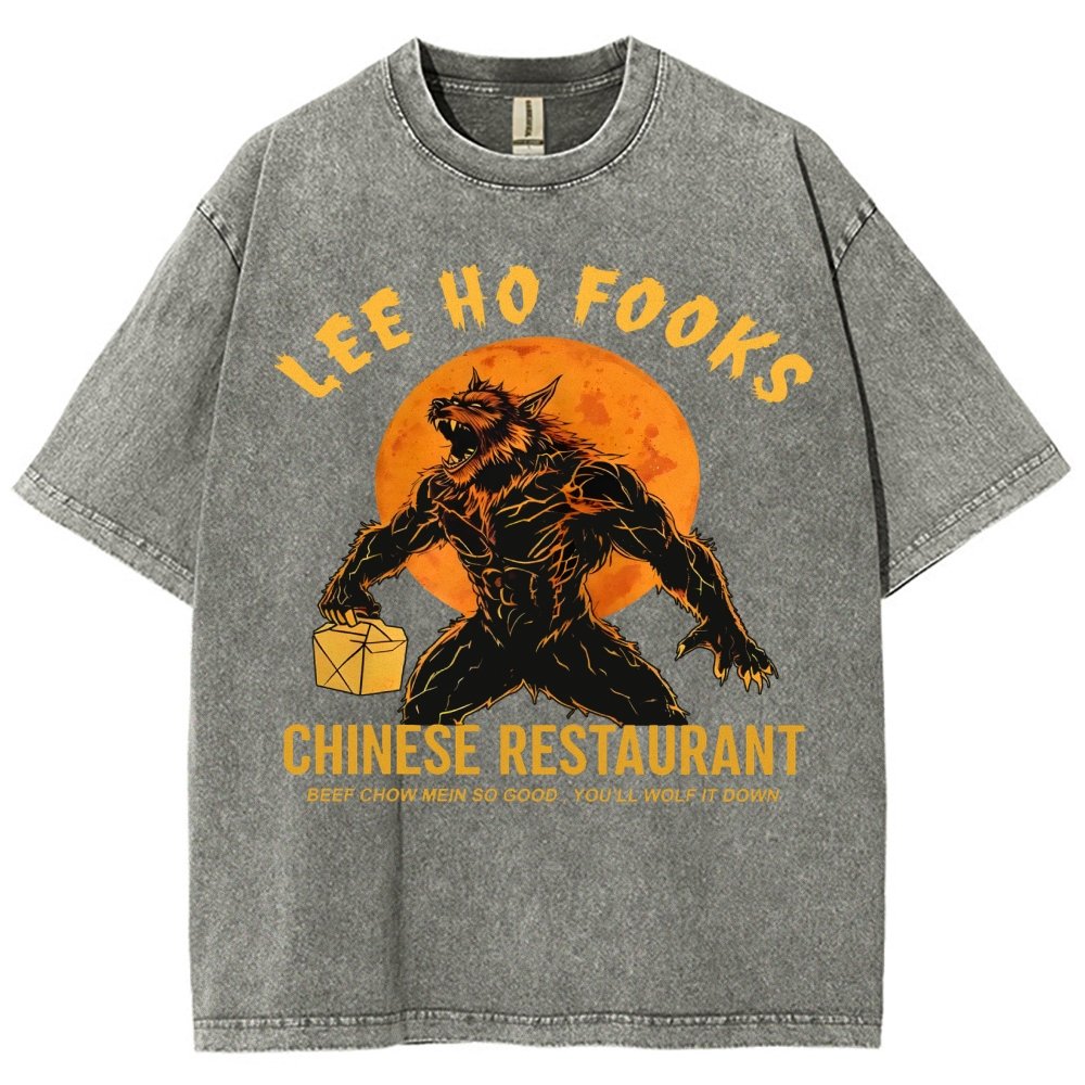 Lee Ho Fooks  Vintage Distressed T-shirt