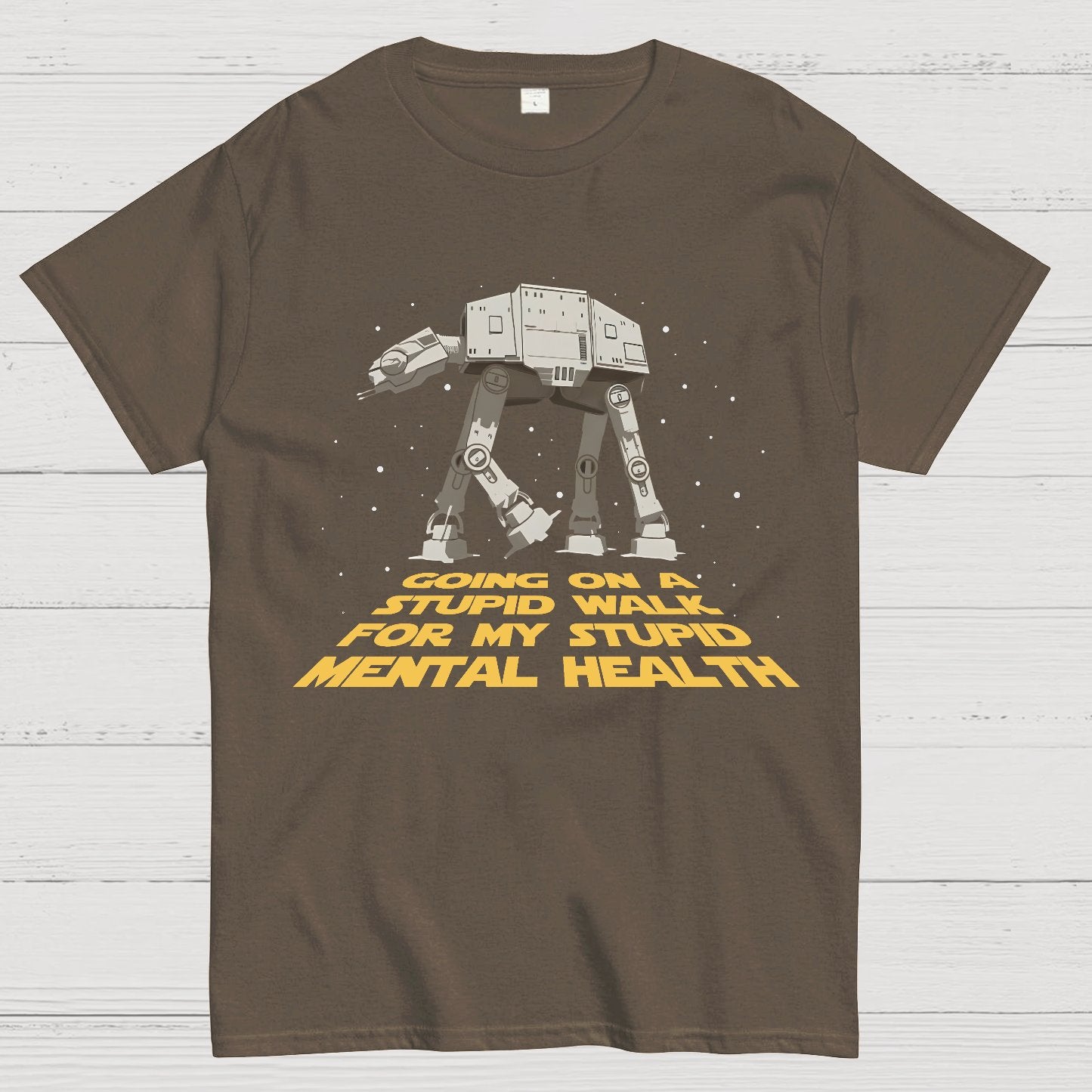 Galactic Walk Nerdy T-Shirt