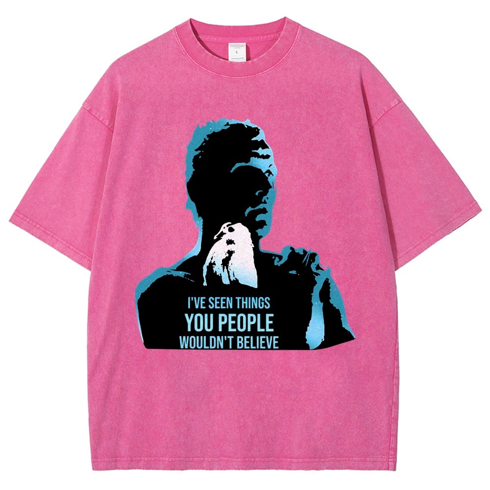 I've Seen Things You People Wouldn't Believe Vintage Distressed T-shirt