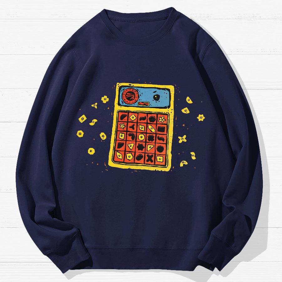 Perfect Anxiety Geek Cotton Sweatshirt