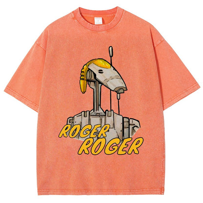 Roger, roger Vintage Distressed T-shirt