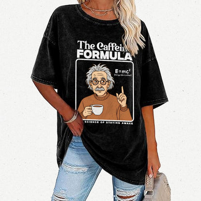 Caffeine Formula Vintage Distressed T-shirt