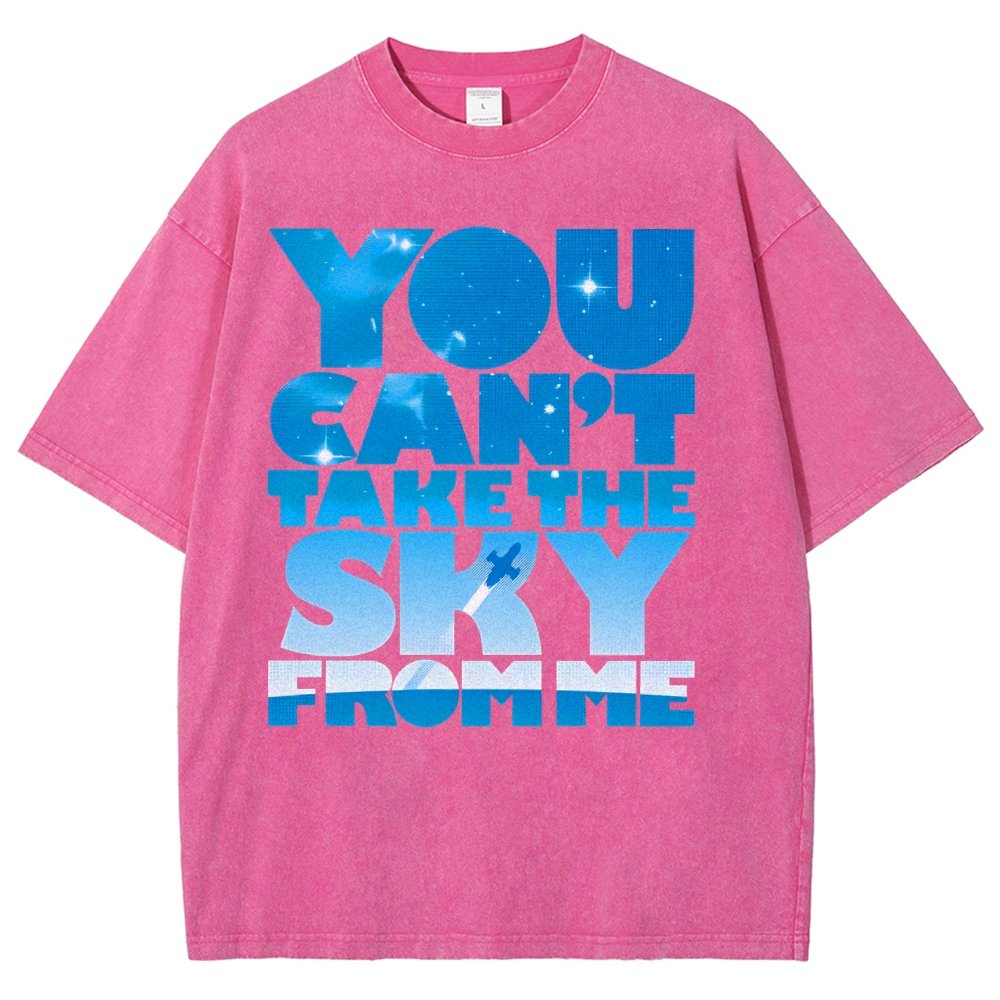 You Can’t Take The Sky Vintage Distressed T-shirt