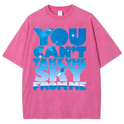 You Can’t Take The Sky Vintage Distressed T-shirt