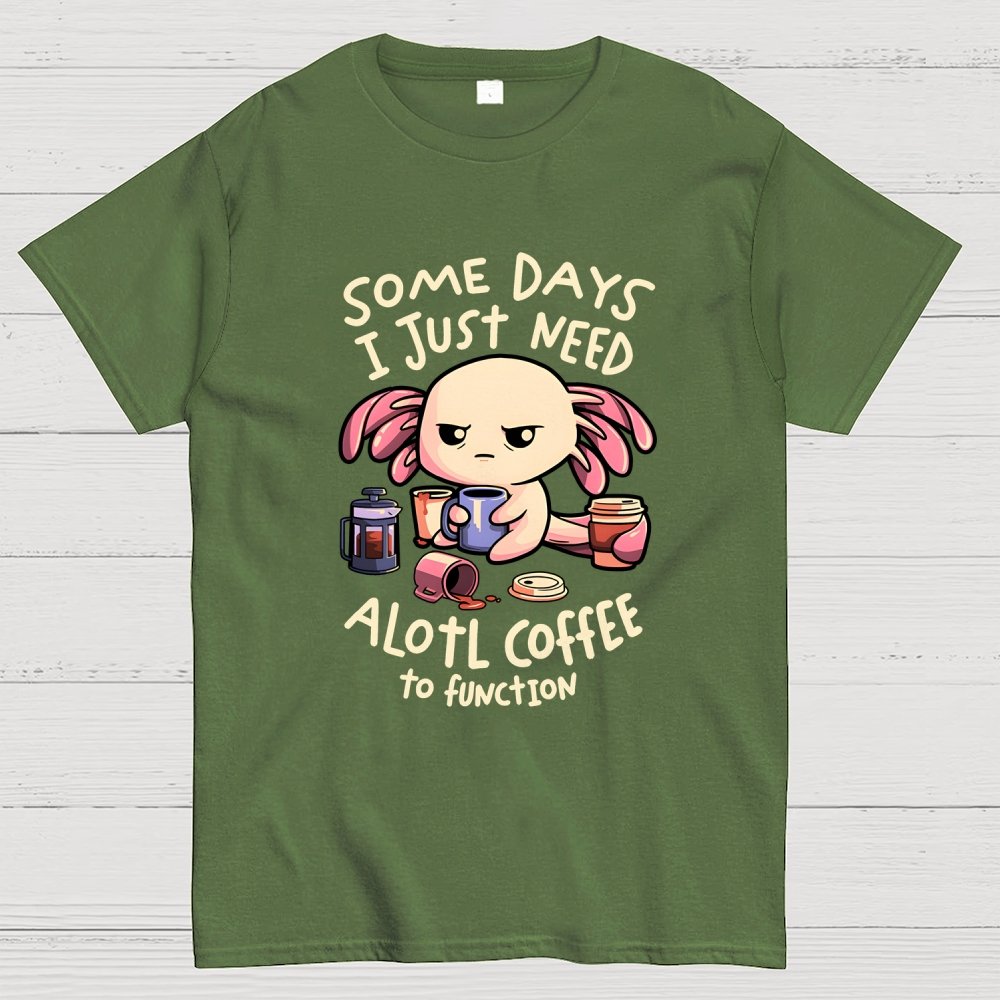 Alotl Coffee Geek T-Shirt