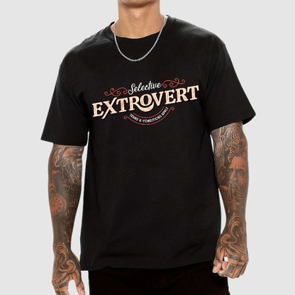 Selective Extrovert Geek T-Shirt