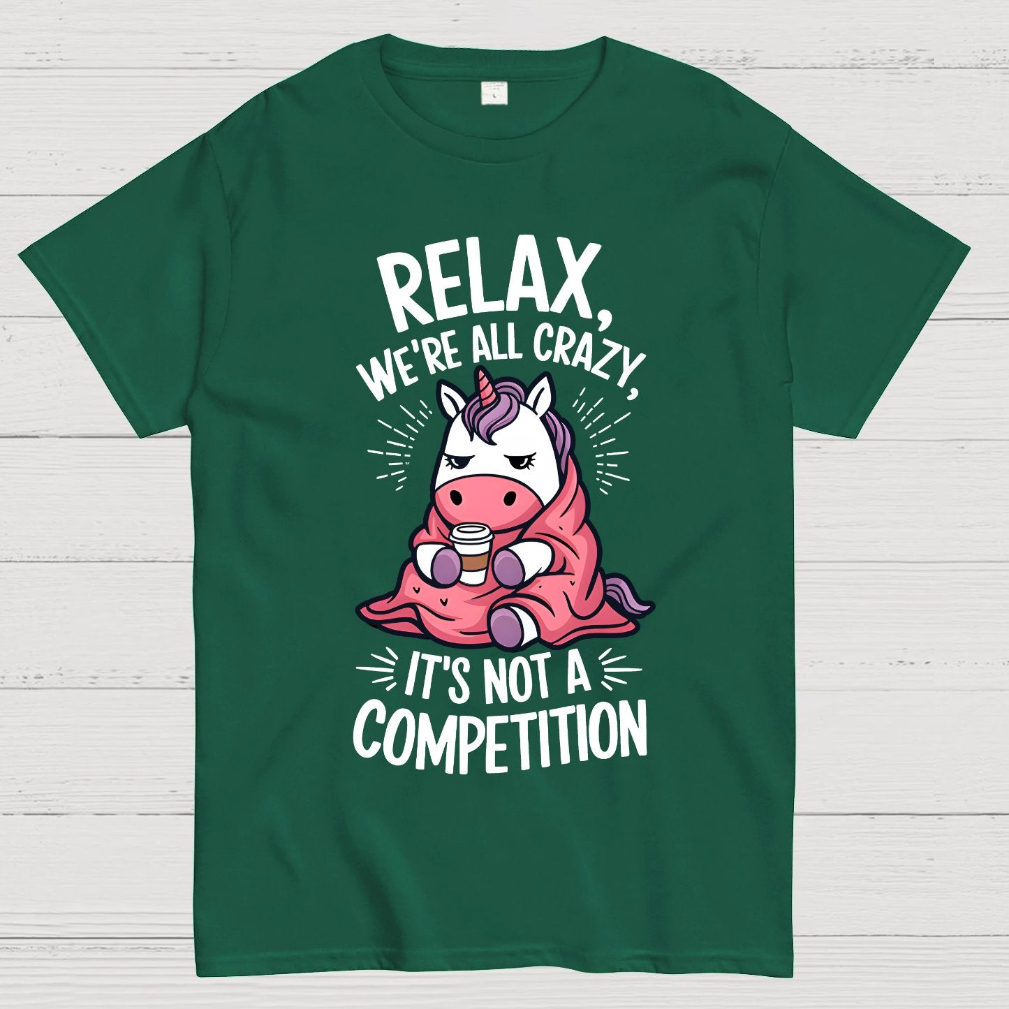 Relax it's Not a Competition Geek T-Shirt