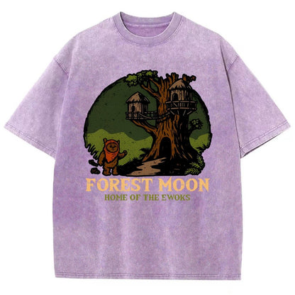 Woodland Moon Home Vintage Distressed T-shirt