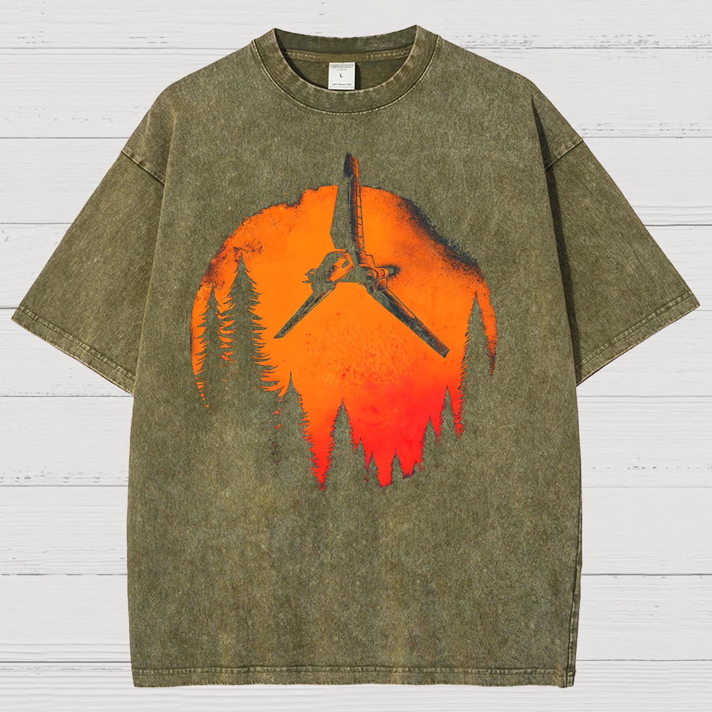 Unidentified Flying Vehicle Vintage Distressed T-shirt
