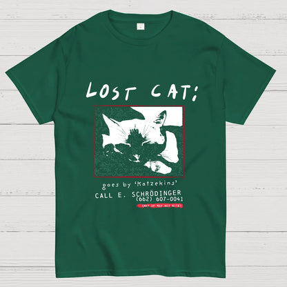 Schrödinger's Lost Cat Geeky T-Shirt