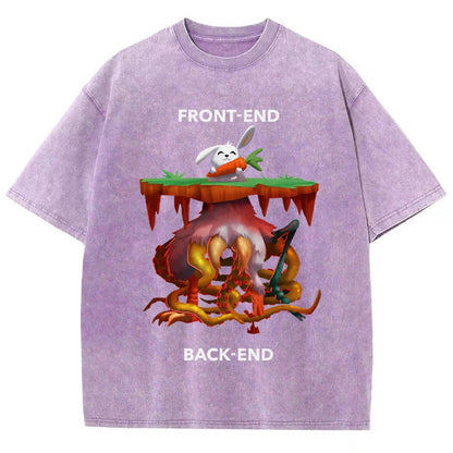 Front-End - Back-End Vintage Distressed T-shirt