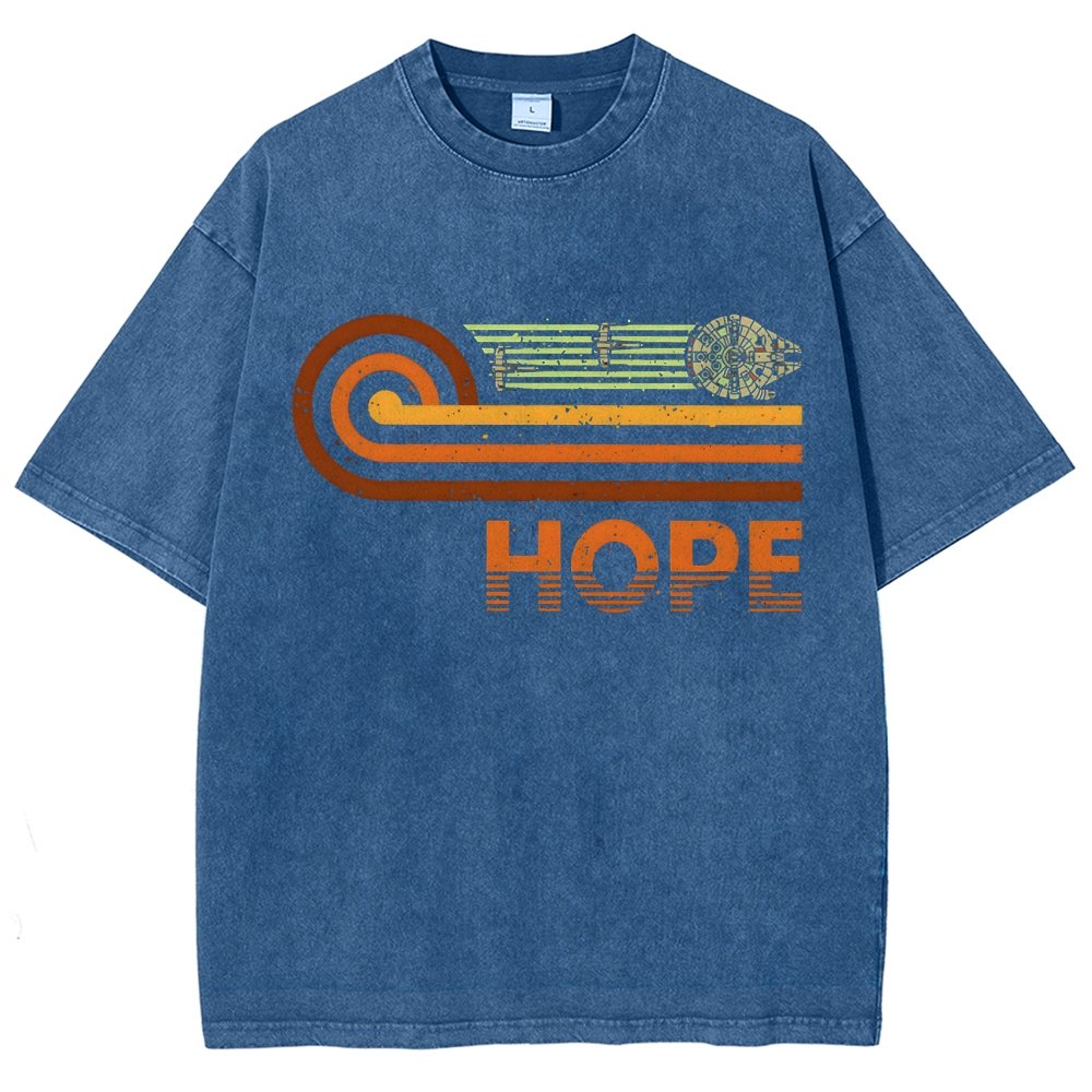 Retro Vintage Hope Vintage Distressed T-shirt