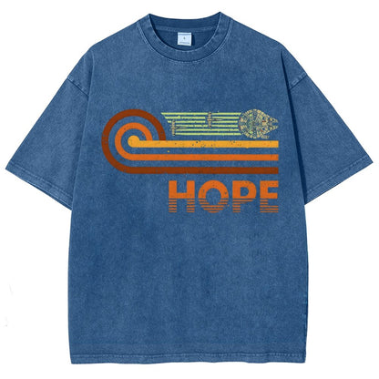 Retro Vintage Hope Vintage Distressed T-shirt