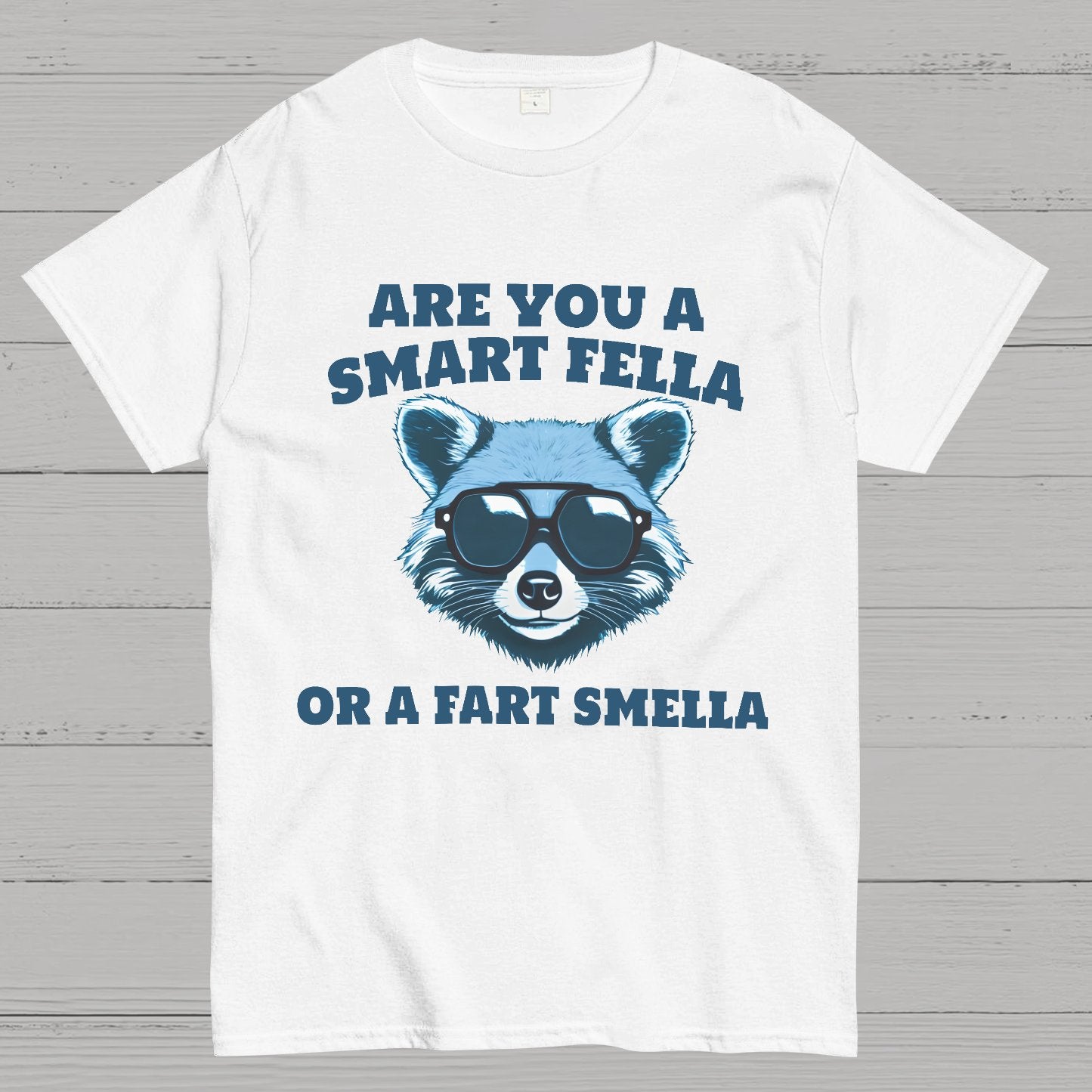Are You A Smart Fella Or Fart Smella Geek T-Shirt