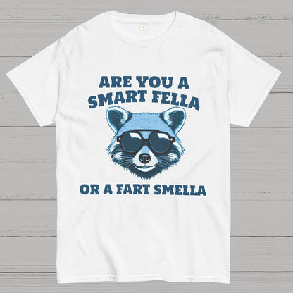 Are You A Smart Fella Or Fart Smella Geek T-Shirt