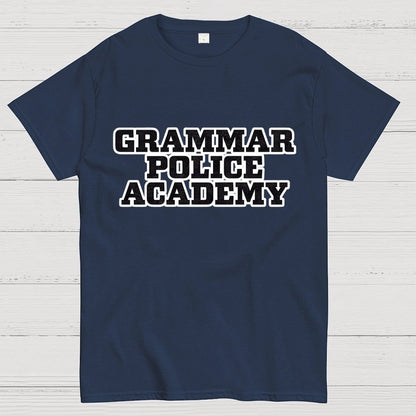 Grammar Police Academy Unisex Geek T-Shirt