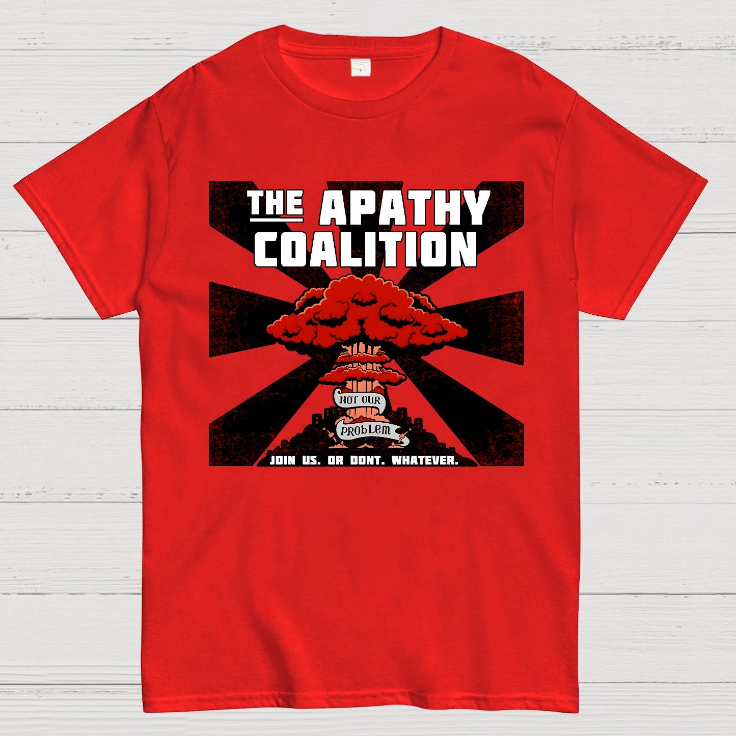 The Apathy Coalition Geek T-Shirt