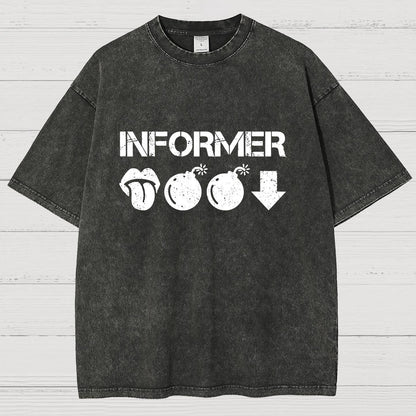 Informer Vintage Distressed T-shirt