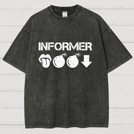 Informer Vintage Distressed T-shirt