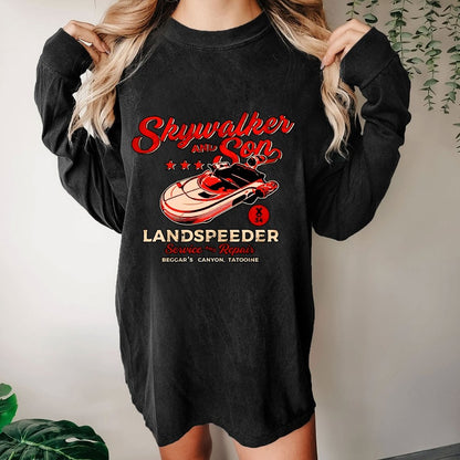 Speeder Shop Washed Long Sleeve Tee