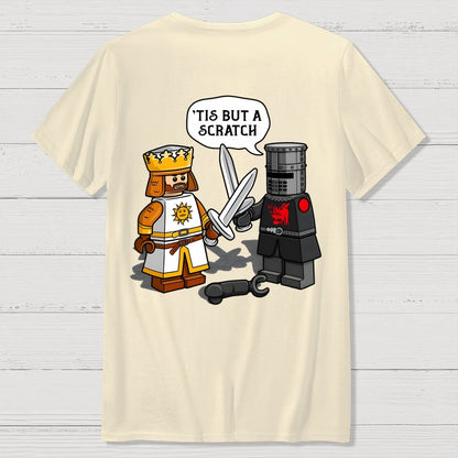 King Vs Knight Back-printed Geek T-shirt