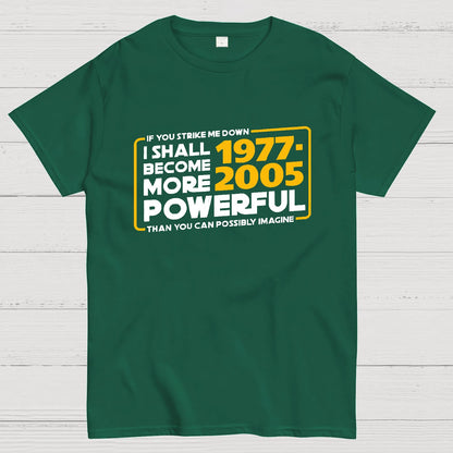 I Shall Become More Powerful Geeky T-Shirt