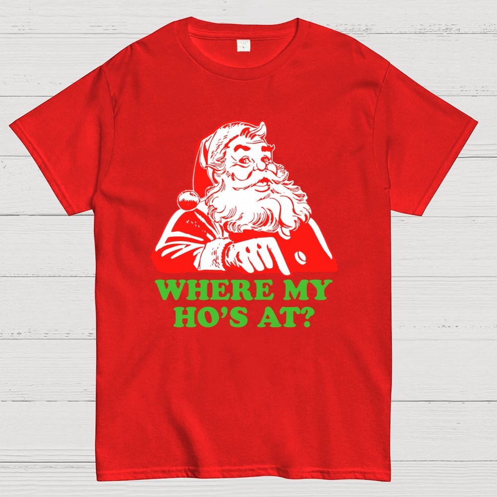Ho Ho Ho Christmas Geek T-Shirt