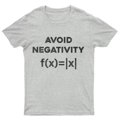 Avoid Negativity Geeky T-Shirt