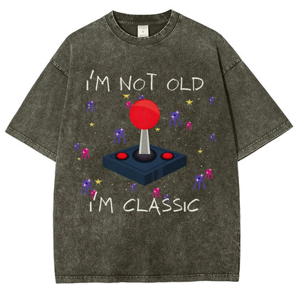 I'm Not Old I'm Classic Video Game Vintage Distressed T-shirt