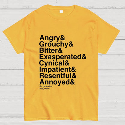 Generally A Nice Person Geek T-Shirt