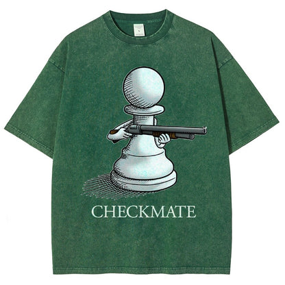 Checkmate Vintage Distressed T-shirt