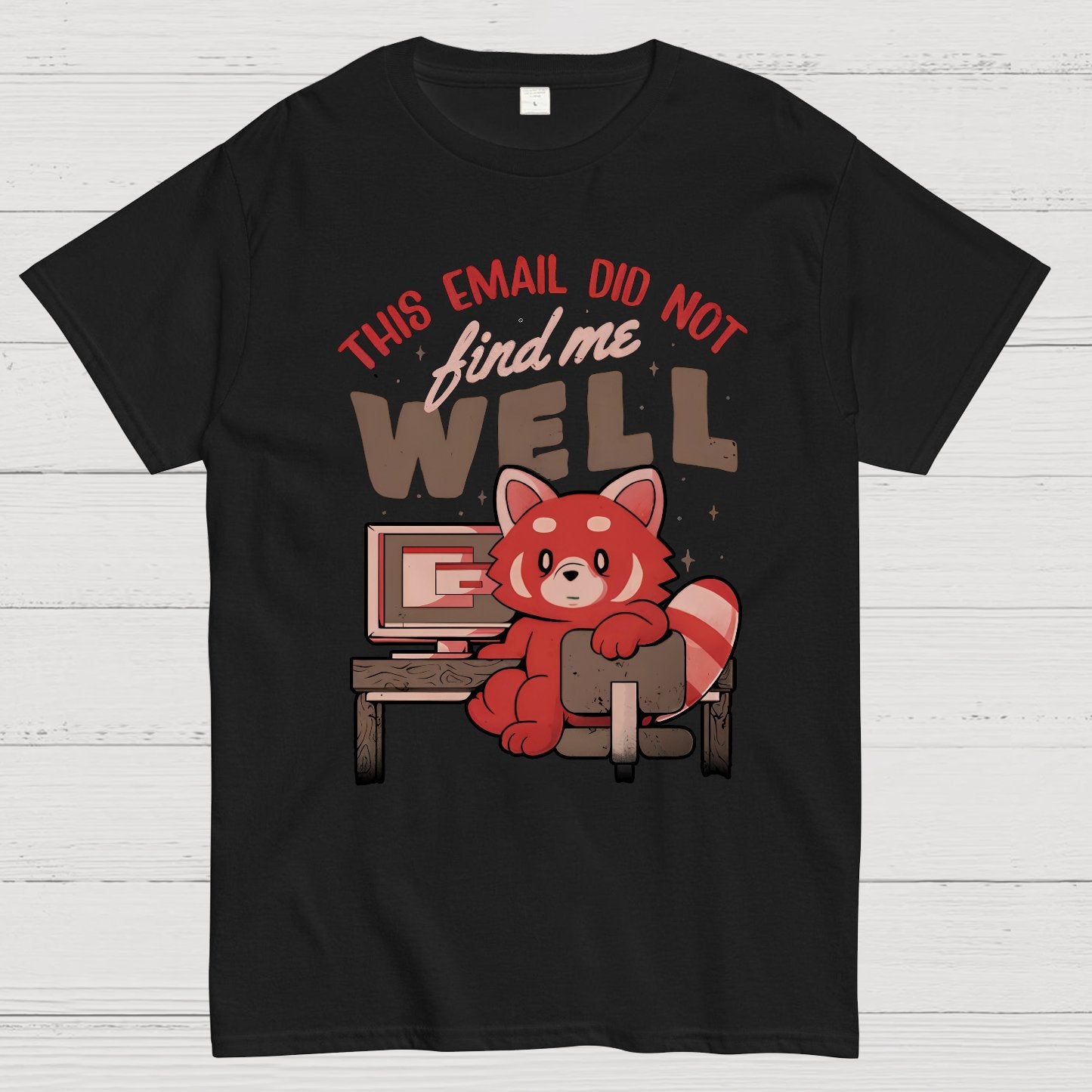 This Email Did Not Find Me Well Geek T-Shirt