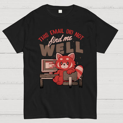 This Email Did Not Find Me Well Geek T-Shirt