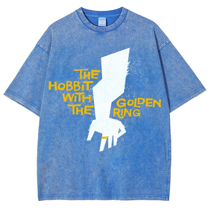 Golden Ring Vintage Distressed T-shirt