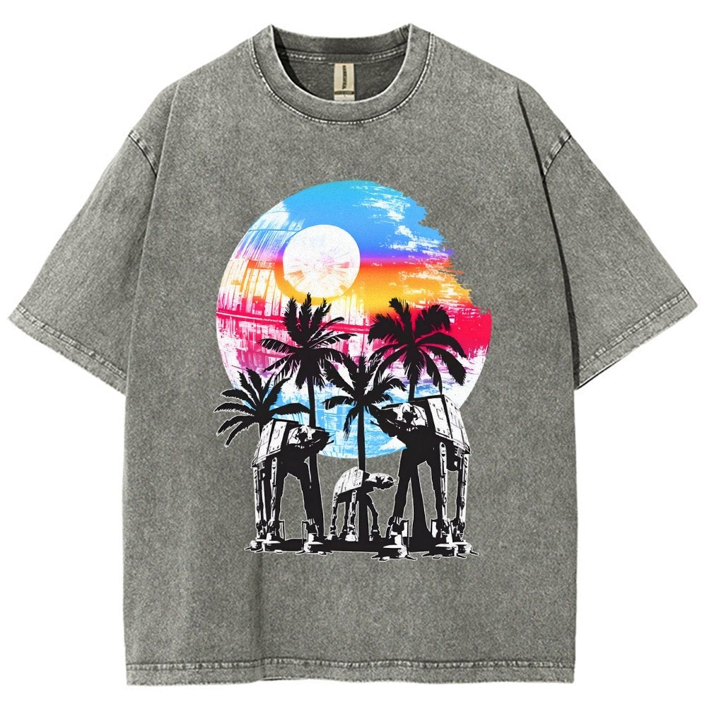 Summer Assault Vintage Distressed T-shirt