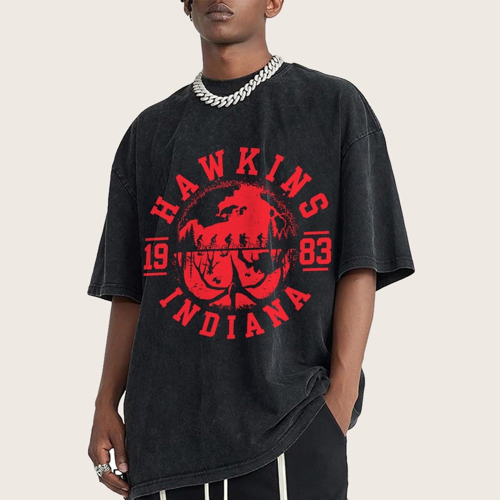 Maplewood 1983 Indiana Vintage Distressed T-shirt