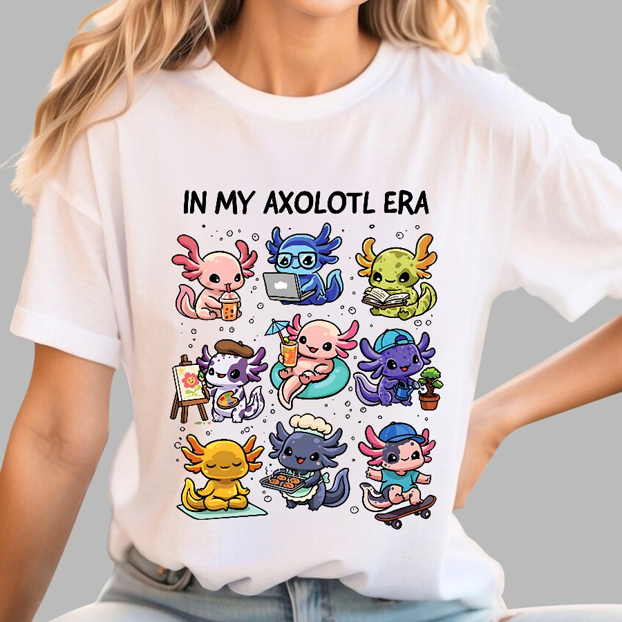 In My Axolotl Era Geek T-Shirt