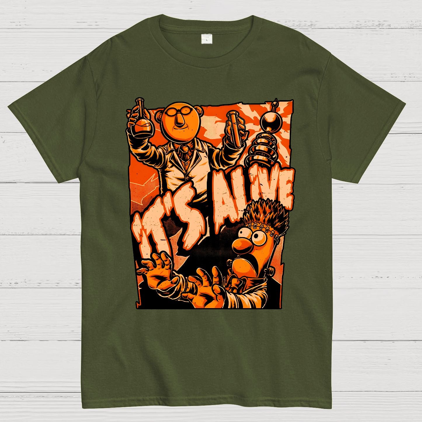 Science Mayhem It's Alive Geek T-Shirt